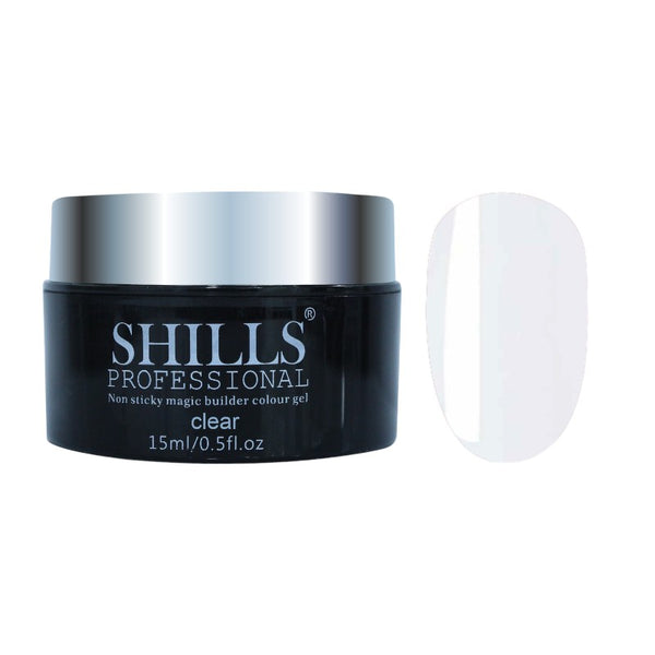 Shills Professional Magic Builder Gel White 15ML Clear