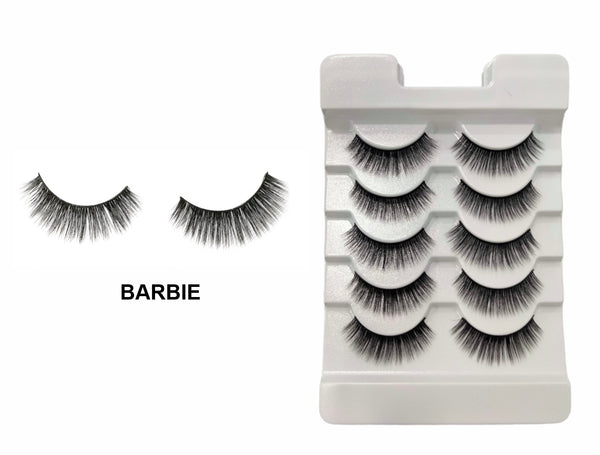 SHILLS PROFESSIONAL Eyelash 5 Pair BARBIE