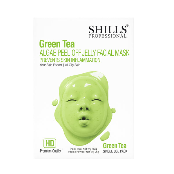 Shills Professional Algae Peel Off Jelly Facial Mask Green Tea