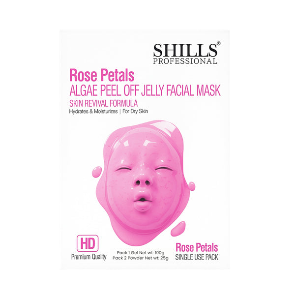Shills Professional Algae Peel Off Jelly Facial Mask  Rose Petals