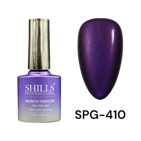 Shills Professional Magnetic Tiger Eye Cat Eye Gel Polish 410