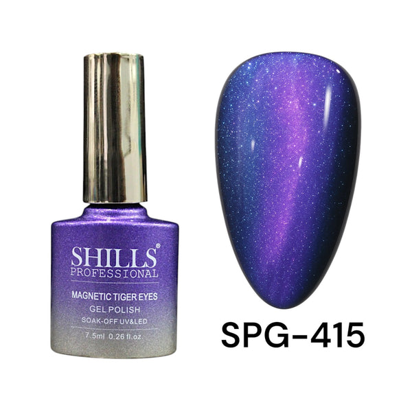 Shills Professional Magnetic Tiger Eye Cat Eye Gel Polish 415