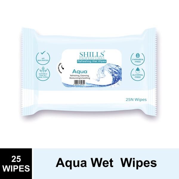 SHILLS Professional Wet Wipes AQUA