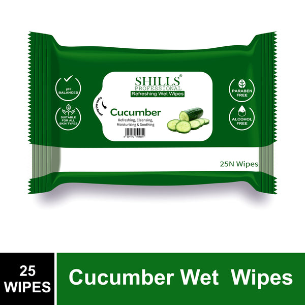 SHILLS Professional Wet Wipes CUCUMBER