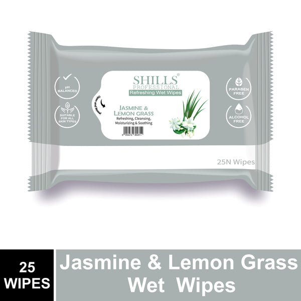 SHILLS Professional Wet Wipes JASMINE&LEMON