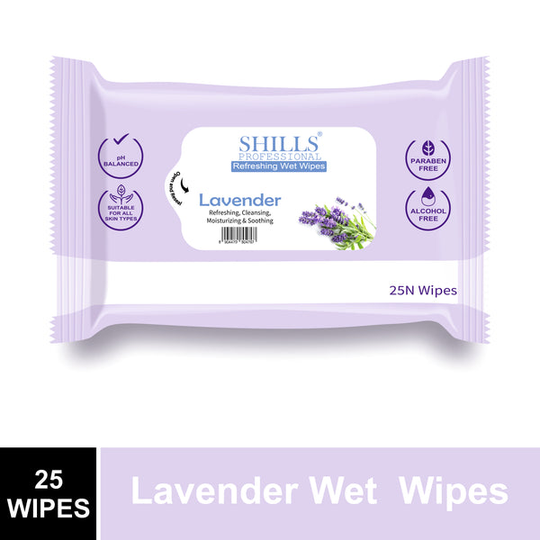 SHILLS Professional Wet Wipes  LAVENDER