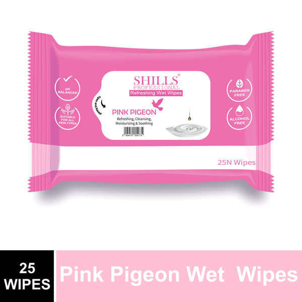 SHILLS Professional Wet Wipes PINK PIGEON