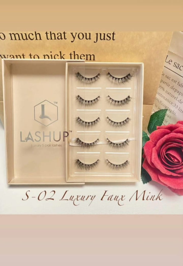 Lashup Mink Eyelashes 5 Pairs 02