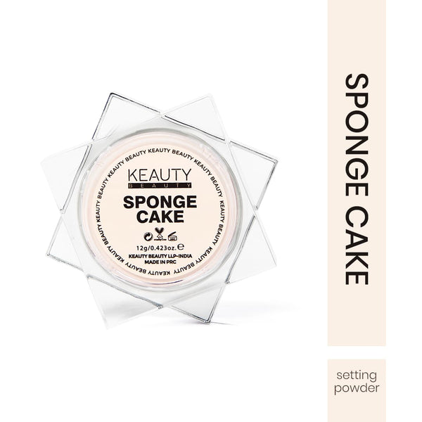 Keauty Beauty water proof setting powder Sponge Cake