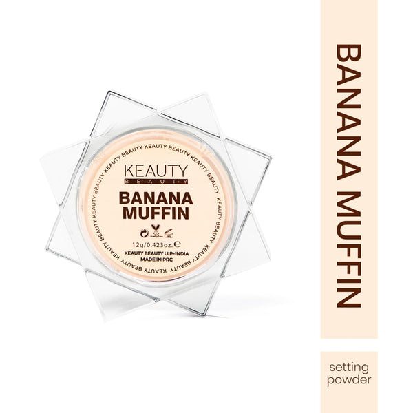 Keauty Beauty water proof setting powder Banana Muffin