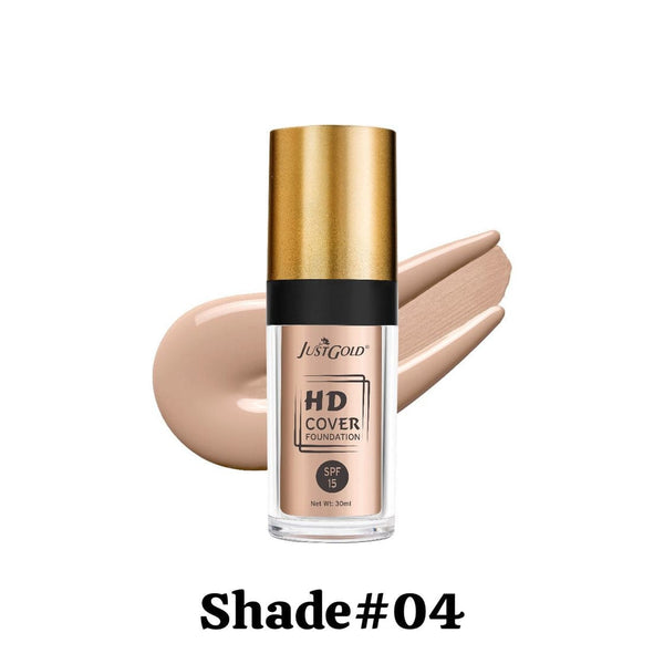 JUSTGOLD HD COVER FOUNDATION 04