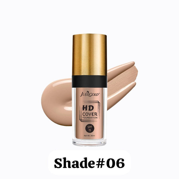 JUSTGOLD HD COVER FOUNDATION 06