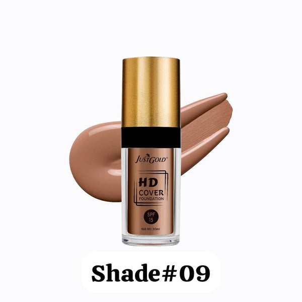 JUSTGOLD HD COVER FOUNDATION 09