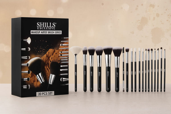 Shills Exclusive Makeup Brush Set 20Pc